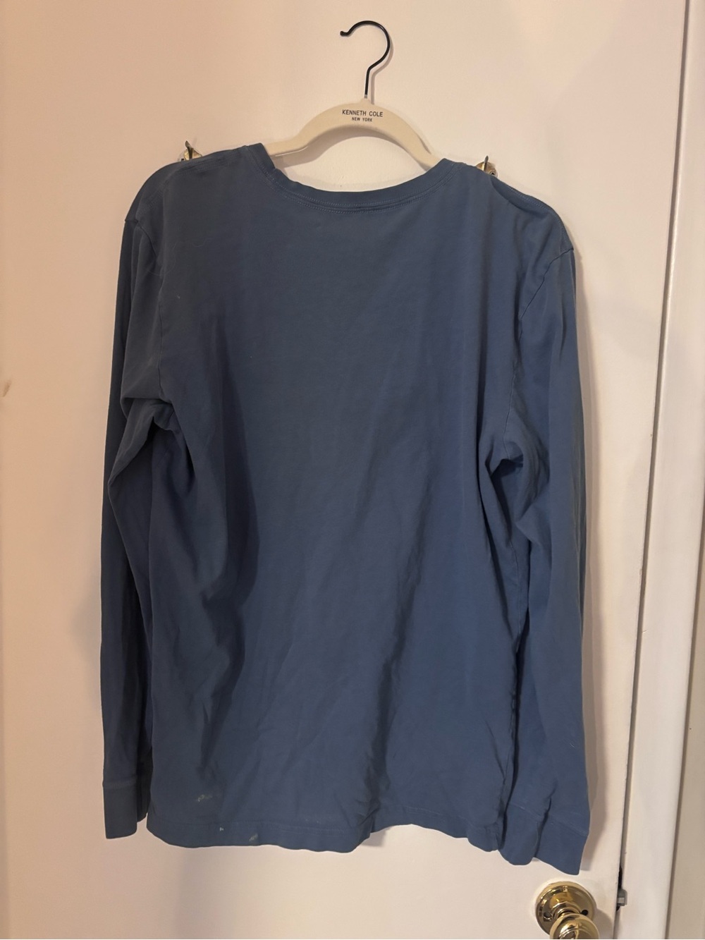 Life Is Good Blue Long-Sleeve Dog Graphic Tee - Picture 4 of 4